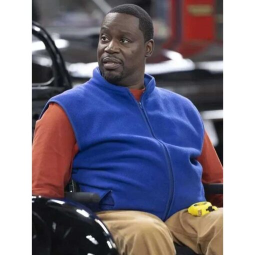Shifting Gears 2025 Daryl Mitchell Blue Vest