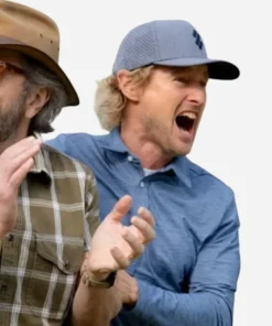 Stick S01 Owen Wilson Blue Polo Shirt