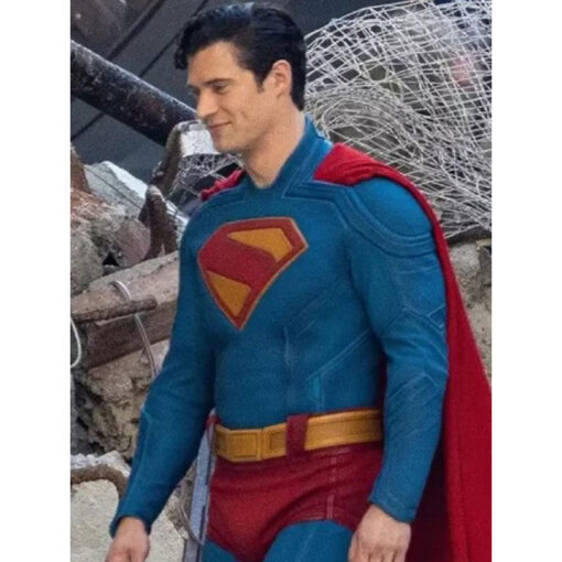 Superman 2025 David Corenswet Costume Jacket
