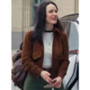 Superman 2025 Lois Lane Brown Jacket