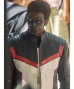 Superman 2025 Mister Terrific Leather Jacket