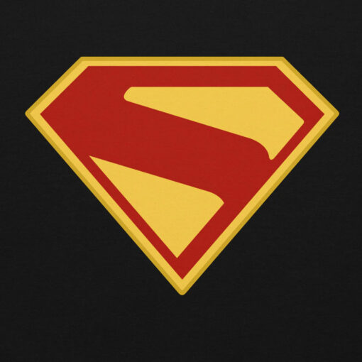 Superman 2025 Unisex S‑Shield Logo Pullover Hoodie