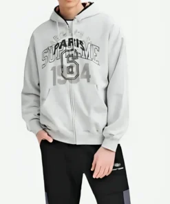 Supreme MM6 Maison Margiela Zip-Up Hoodie