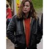 The Crow Girl 2025 Eve Myles Leather Jacket