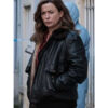 The Crow Girl 2025 Eve Myles Leather Jacket