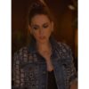 The L Word Generation Q S03 Jamie Clayton Cutout Denim Jacket