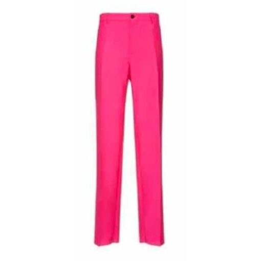 The Late Late Show Lily James Pink Suit