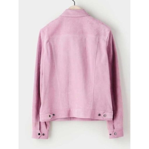 The View 2025 Anthony Anderson Pink Suede Jacket