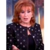The View Joy Behar Grommet Embellished Jacket