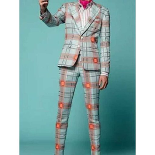 The View RuPaul Plaid Suit