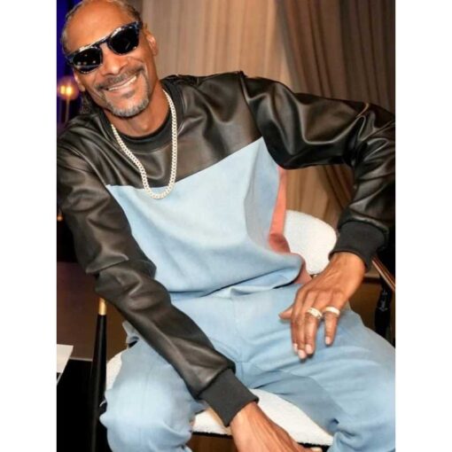 The Voice S26 Snoop Dogg Leather Tracksuit