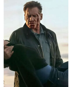 Holt McCallany The Waterfront S01 Harlan Buckley Black Cotton Jacket