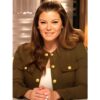 Top Chef S22 Gail Simmons Olive Green Pockets Jacket