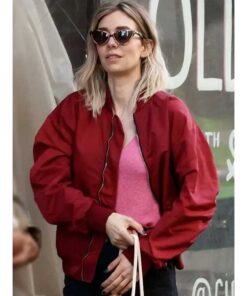 Vanessa Kirby Night Always Comes 2025 Bomber Jacket