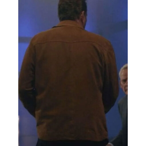 Vince Vaughn Nonnas 2025 Brown Jacket