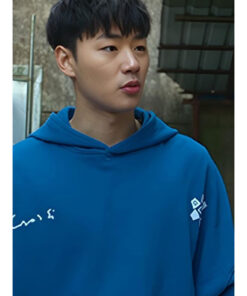 Weak Hero Class 2 Lee Min-Jae Blue Hoodie