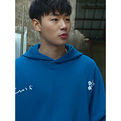 Weak Hero Class 2 Lee Min-Jae Blue Hoodie