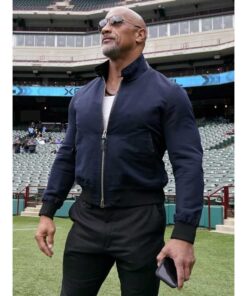 XFL Dwayne Johnson Bomber Jacket