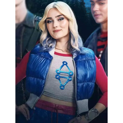 Zombies 4 Dawn of the Vampires 2025 Meg Donnelly Blue Vest