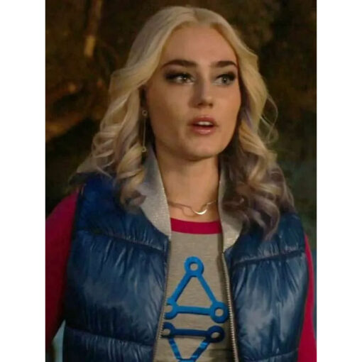 Zombies 4 Dawn of the Vampires 2025 Meg Donnelly Blue Vest