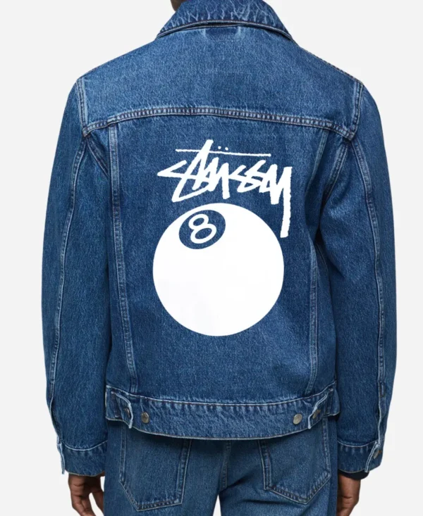 Stussy 8 Ball Jean Jacket
