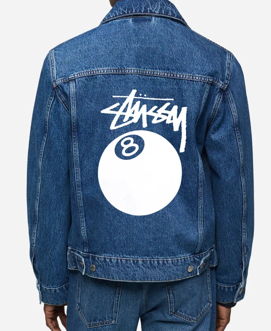 Stussy 8 Ball Jean Jacket