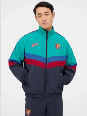 FC Barcelona Retro Jacket - Image 3