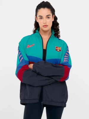 FC Barcelona Retro Jacket - Image 4