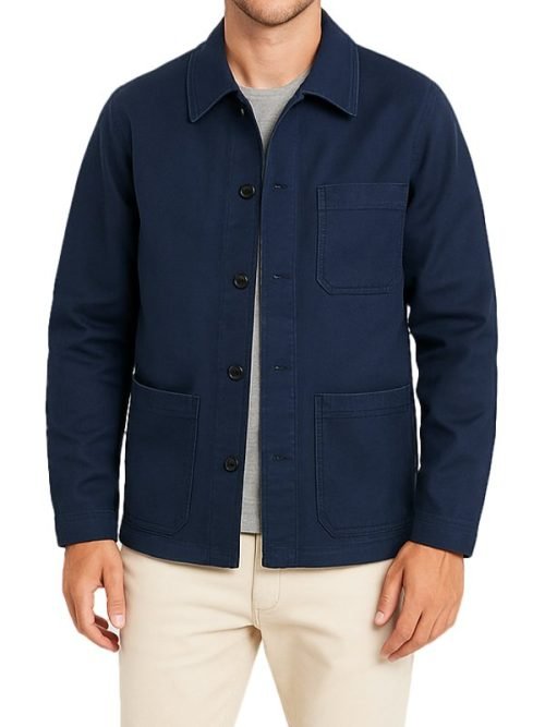 Men’s Blue Cotton Jacket