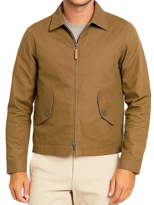 Men’s Brown Cotton Jacket