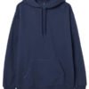 Navy Blue Fleece Hoodie