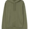 Olive Green Pullover Hoodie