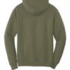 Olive Green Pullover Hoodie