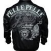 Pelle Pelle Exotic Ghost Bomber Leather Jacket