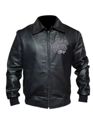 Pelle Pelle Exotic Ghost Bomber Leather Jacket