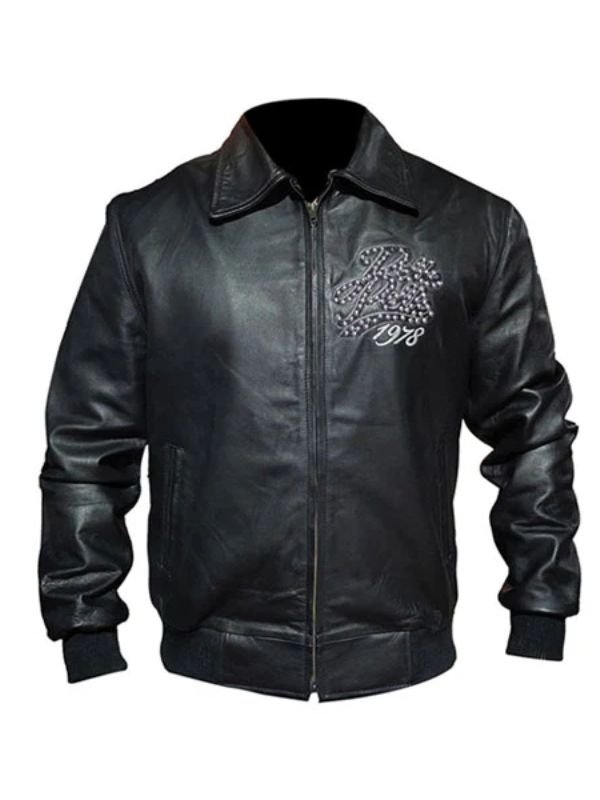 Pelle Pelle Exotic Ghost Bomber Leather Jacket