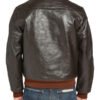 Vintage Brown A-1 Flight Leather Bomber Jacket