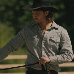 Yellowstone Kayce Dutton Grey Shirt
