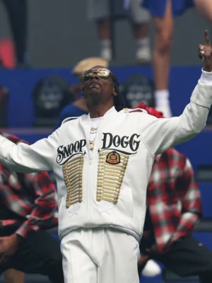 Snoop Dogg AFL Grand Final 2025 White Jacket - Image 3