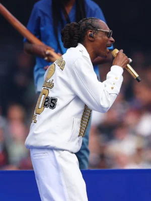 Snoop Dogg AFL Grand Final 2025 White Jacket - Image 5