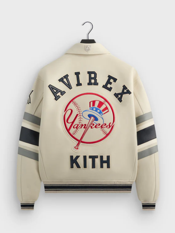 Kith & AVIREX for the New York Yankees Leather Jacket - Image 4