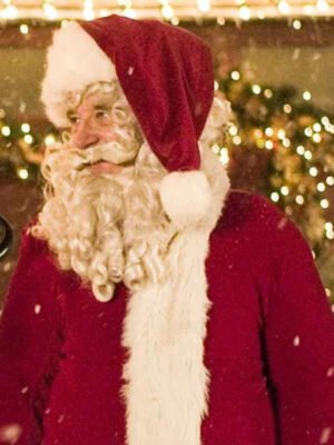 Austin Pendleton Christmas with the Kranks Santa Red Coat - Image 2