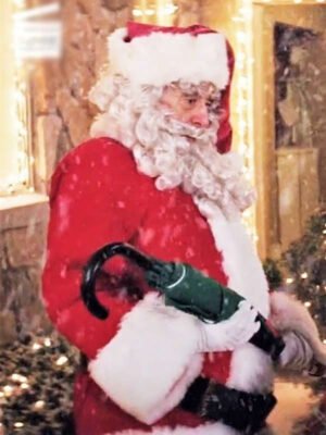 Austin Pendleton Christmas with the Kranks Santa Red Coat - Image 3