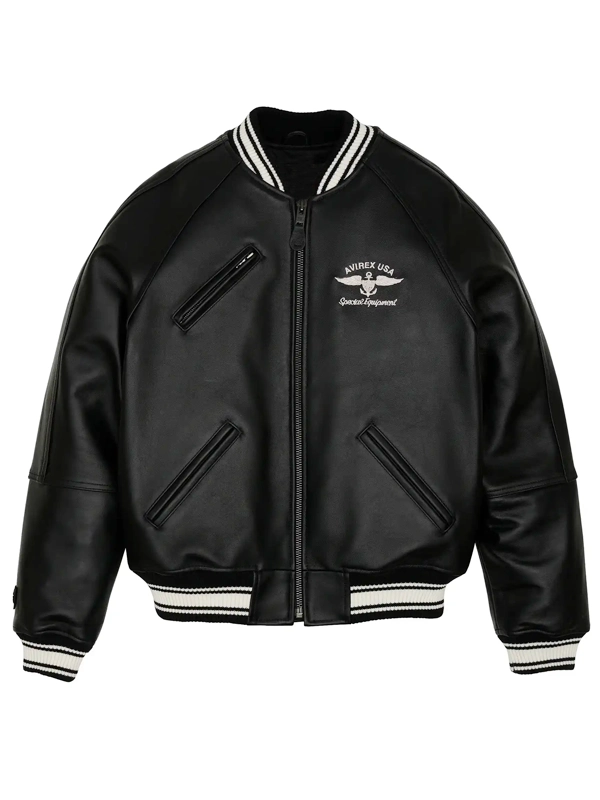 Avirex Stadium Leather Jacket