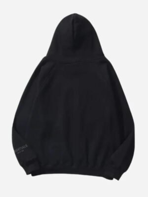 Black Essentials Hoodie - Image 2