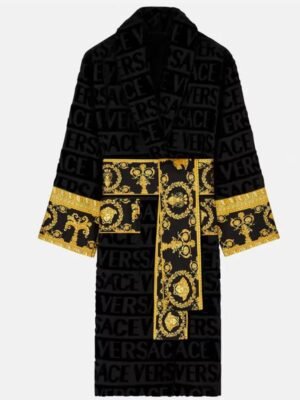Black Versace Robe