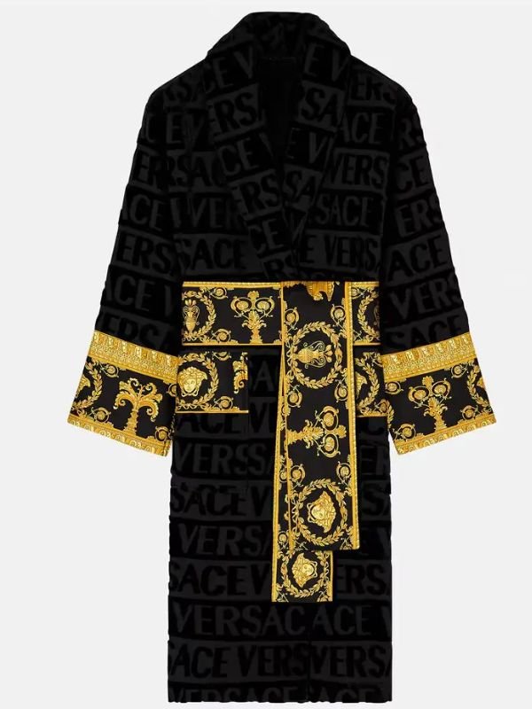 Black Versace Robe
