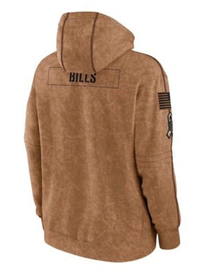 Buffalo Bills Salute To Service Club Hoodie - Image 2