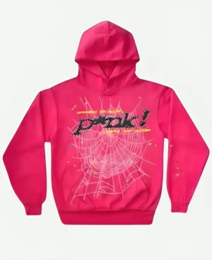 Sp5der Pink Hoodie - Image 3