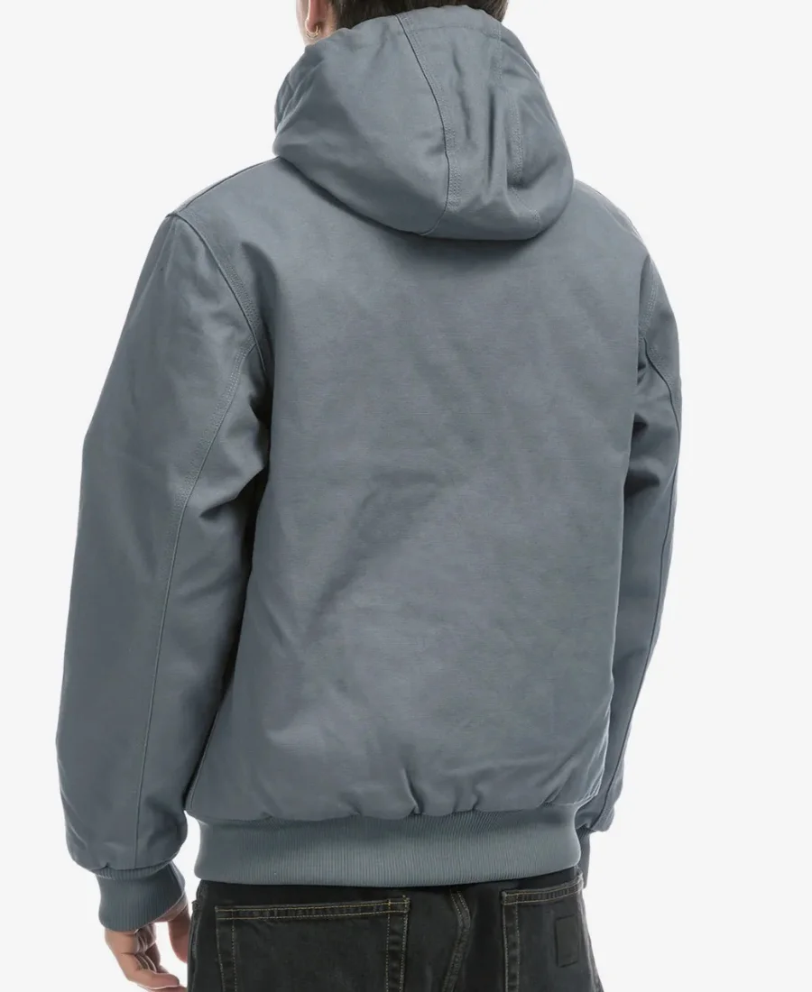 Carhartt Dove Grey Active Hooded Jacket - Image 2